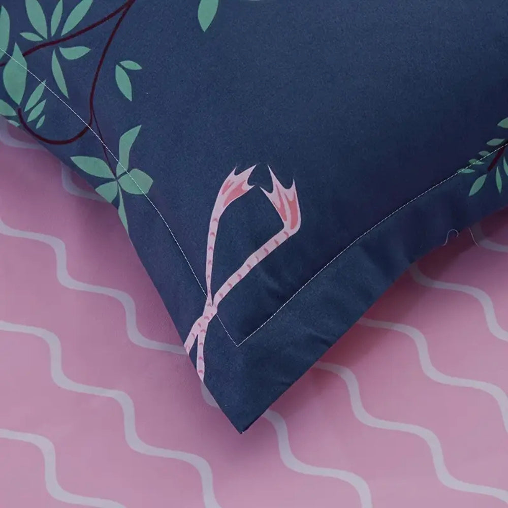 Flamingo Oasis | 3pcs Duvet Cover Set