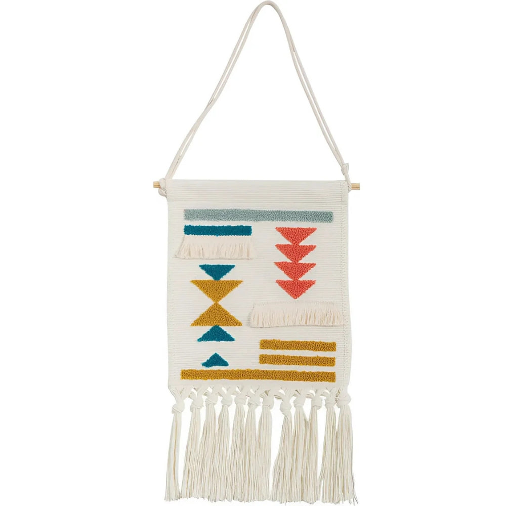 Colorful Fringe Tapestry Decor